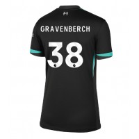 Dres Liverpool Ryan Gravenberch #38 Preč pre Ženy 2024-25 Krátky Rukáv